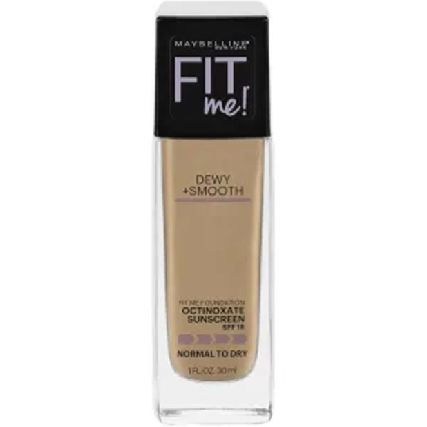 Maybelline Fit Me Dewy & Smooth Liquid Foundation - Sun Beige 30mL